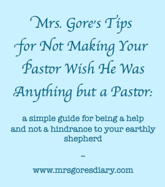 pastor tips